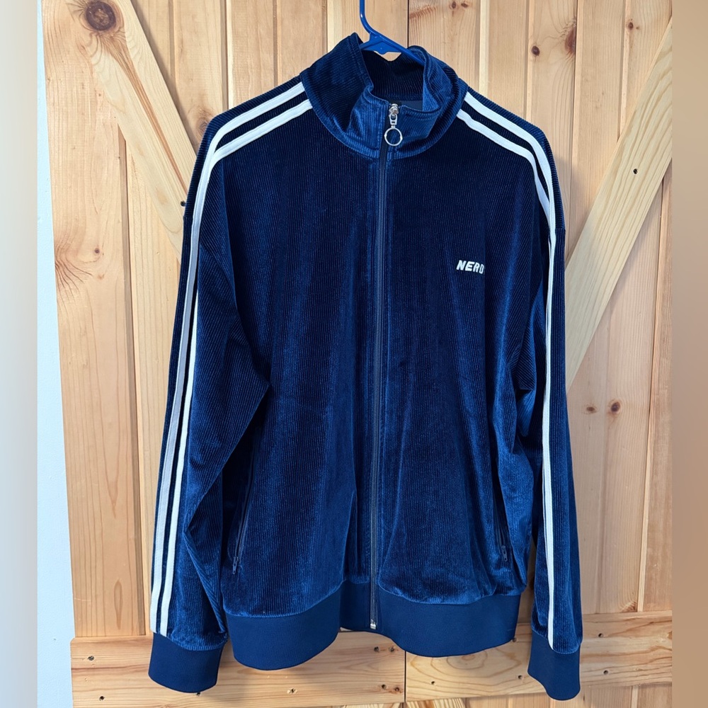 NERDY corduroy zip up